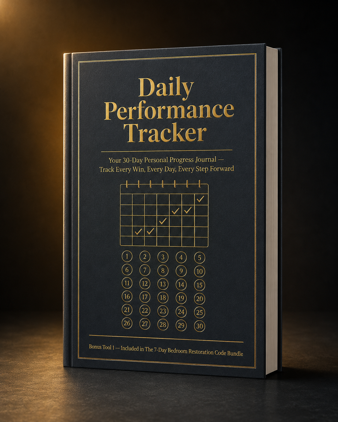 30-Day Performance Tracker bonus mockup