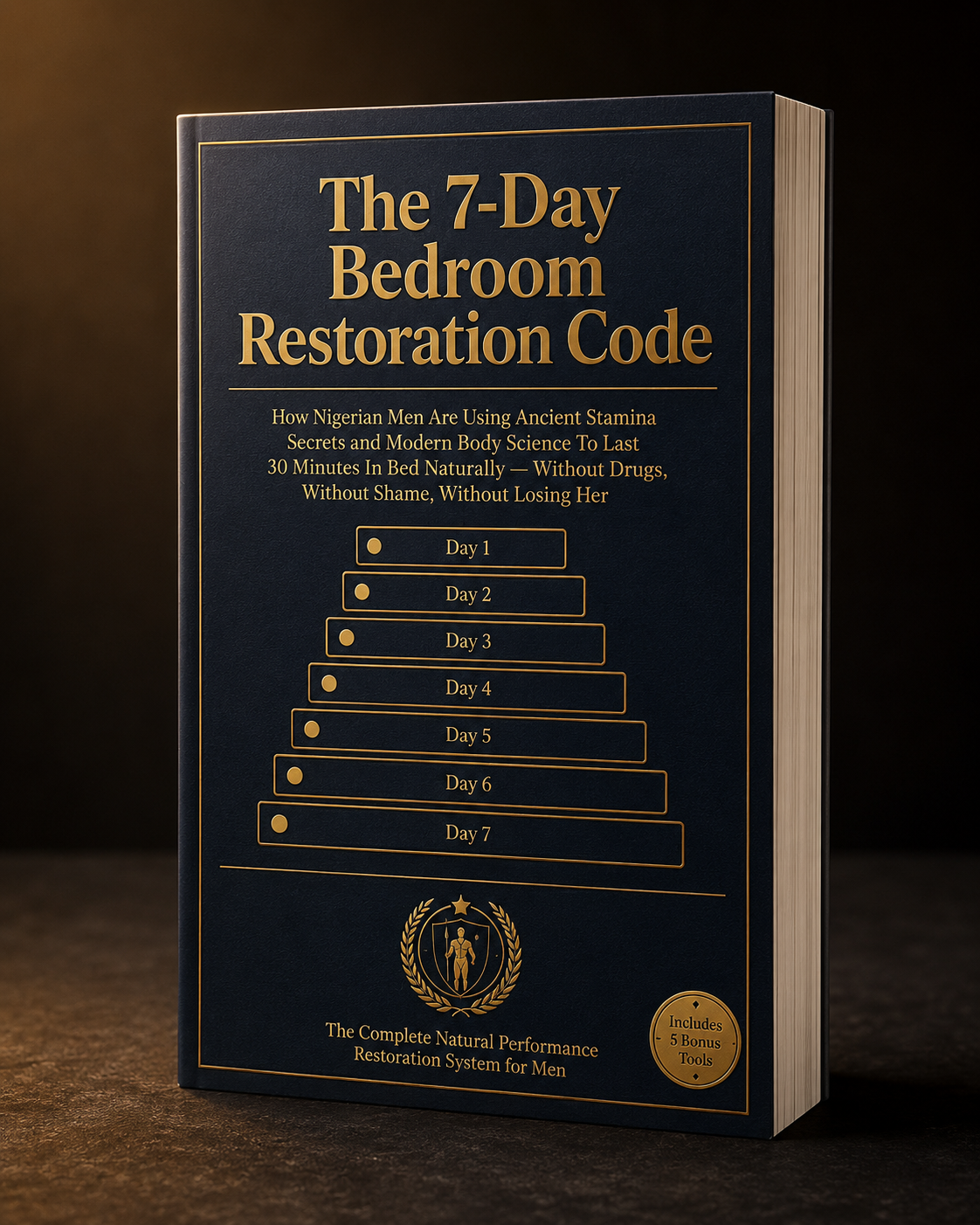 The 7-Day Bedroom Restoration Code PDF mockup